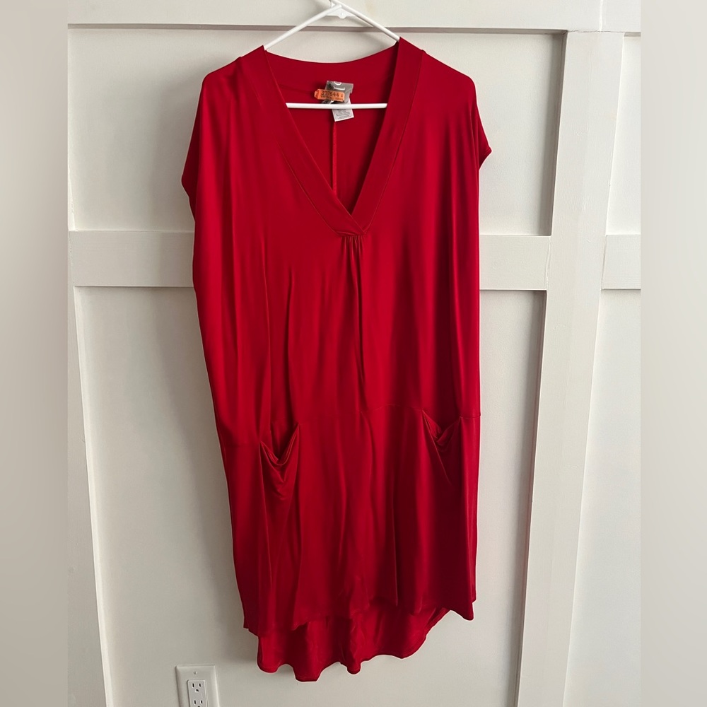 Dolan Red Tunic Dress